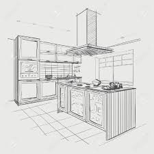 Imagen Relacionada Interior Design Kitchen Interior Sketch Interior Design Drawings