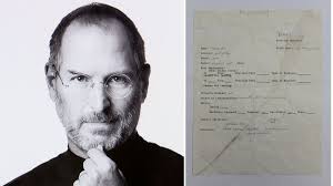 Steven paul jobs was born on 24 february 1955 in san francisco, california, to students abdul fattah jandali and joanne carole schieble who were. Steve Jobs 1973 Handwritten Job Application Sells For Gbp 162 000 At An Auction Technology News