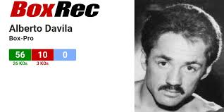 BoxRec: Alberto Davila