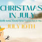 Christmas in July Sidewalk Sale