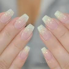 Instagram Photo By Efh 8eodwra Apr 30 2016 At 12 26pm Utc Glitter Gradient Nails Short Acrylic Nails Designs Glitter Nail Art