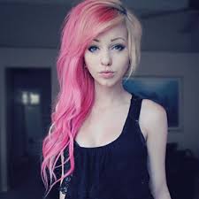 See more ideas about pink blonde hair, hair, hair styles. Pink And Blonde Hair Emo Hair Hair Styles Her Hair