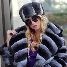 Chinchilla Fur Hat Chinchilla Fur Fur Hat Fur