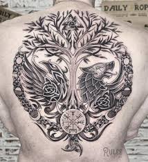 In particular, oak tree tattoos refer to the generic meaning of a strong character and long life. Yggdrasil Tattoo A Great Tattoo For Those Who Are Spiritual