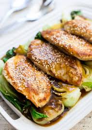 Skillet Chicken With Baby Bok Choy Recipe Simplyrecipes Com Recipe Recipes Bok Choy Recipes Food