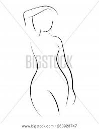 Vector silhouette woman face free vector. Female Figure Vector Photo Free Trial Bigstock