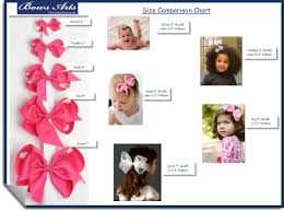 image result for ribbon width hairbow size chart hair bows