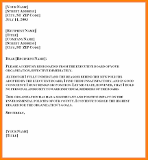 Examples Of Formal Resignation Letters.resignation Letter Example ...