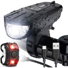 Vont Breeze Bike Light Set Usb Rechargeable Bicycle Light Instant Install F