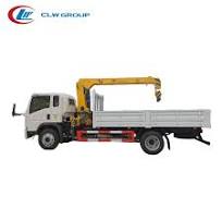 HOWO 4X2 3.2tons 5tons 6.3tons 8tons Straight Arm Crane Truck Crane Mounted  on Cargo Truck