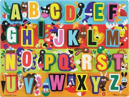 Melissa & doug jumbo abc wooden chunky puzzle (26pc) melissa & doug. Melissa Doug Chunky Puzzle Jumbo Alphabet Sputtergotch Toy Company