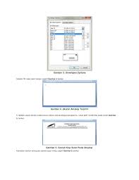 Tahap pertama adalah pengaturan ukuran kertas didalam program. Cara Print Amplop Pakai Word 2007