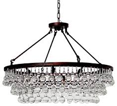 Lightupmyhome Celeste 32 Glass Chandelier Oil Rubbed Bronze Hanging Or Flush Chandeliers By Light Up My Home