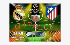 Atletico madrid logo png the earliest atletico madrid logo was introduced during the club's first season in 1903. Real Madrid Vs Atletico Madrid Final Champions Free Transparent Png Download Pngkey