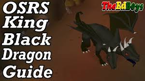 Osrs King Black Dragon Guide Osrs How I Fight Kbd Youtube