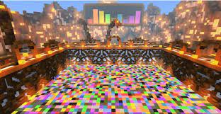 In block party, all players start on a big field made out of colorful wool blocks. Blockparty Minecraft Amino