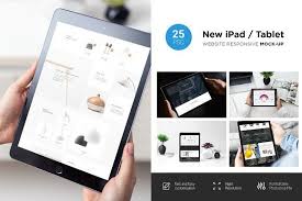 Download New Ipad Responsive Mock Up New Ipad Ipad Mockup PSD Mockup Templates