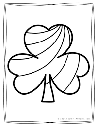 Search through 623,989 free printable colorings at getcolorings. Saint Patrick S Day Coloring Pages With Shamrocks For Kids And Adults