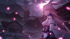 Just browse through our collection of more than 50 hight resolution wallpapers and download them for free for your desktop or. Anime Girl Yae Sakura Pink Hair Honkai Impact 3rd 4k Wallpaper 4 460