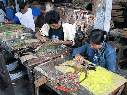 Wayang Kulit Shadow Puppets Painting Handpuppen Puppentheater Puppenspieler
