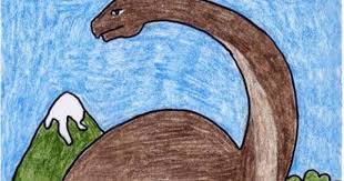 تعلم رسم ديناصور خطوة بخطوة تعلم الرسم art anime prehistoric