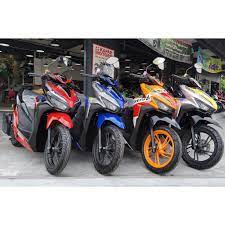 Review modifikasi vario 150 monoshock tengah | motor juara. New Honda Vario 150 Repsol Injection Scooter Otr Motorcycle Motor Bike Shopee Malaysia