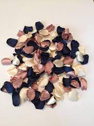 Rose Petals Rose Gold Petals Rose Gold Wedding Navy Rose Wedding Rose Gold Wedding Barn Wedding Decorations