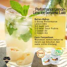 Cepat dan pantas seperti kilat. Resepi Air Viral Dengan Performance Drink Miza Talib