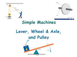 Lever Wheel Amp Amp Axle Pulley Simple Machines Lever Pulley