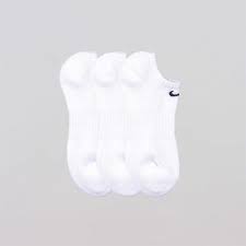 shelta nike unisex everyday cush no show socks 3 pack white sx7673