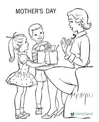 Mother's day isn't all about splashing the cash, it's abou. Mother S Day Coloring Pages
