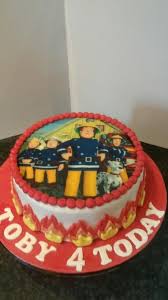 Fireman Sam Cake Kuchen Geburtstag Feuerwehrmann Sam Torte Motivtorten