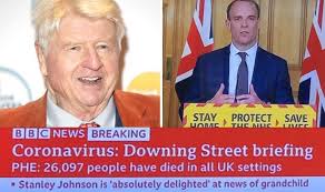 Bbc News Viewers Outraged At Insensitive Stanley Johnson Announcement Uk News Express Co Uk