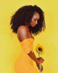 Hi You Are Just Like The Blooming Sunflower Thanks For Share With Such Beauty Hair Top Quality C Beautiful Black Women Black Girl Aesthetic Black Beauties
