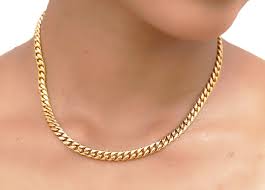 Collier à chaîne gourmette