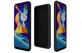 Samsung Galaxy M11 Black 3D Model