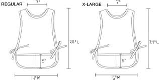 My Kids Apron Size Chart My Kids Apron