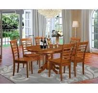 Las mejores ofertas en Juegos de Muebles de Comedor ovalada ...