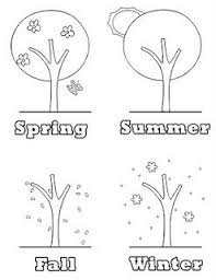 Four seasons coloring pages for kindergarten. Lawteedah Unit Study Seasons Seasons Preschool Seasons Lessons Seasons Coloring Pages