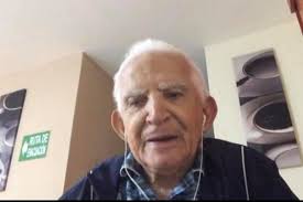 FaceTime last week with my father Frank George Mair Sr. born October 2nd,  1926. I learned last night from Janete Mair that he is the oldest living  Mair of the Jamaican Mair's.