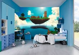 Minecraft Wall Murals Minecraft Bedroom Decor Minecraft Wallpaper Living Room In Minecraft