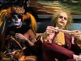 Based on tim burton's dearly beloved film, this hilarious new musical tells the story of lydia deetz, a strange and unusual teenager whose whole life changes when she meets a recently deceased couple and a demon with a thing for. Beetlejuice 2 9 Movie Clip Netherworld Waiting Room 1988 Hd Youtube Beetlejuice Movie Beetlejuice Beetlejuice Waiting Room