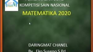 Bahas soal ksn kabupaten matematika 2020,prediksi osn matematika smp 2020,soal osn dan pembahasannya,daringmat chanel,#soalosnmatematikasmp,#soalksn,#soalksnkab2020,#ksnmatematikasmp. Soal Osn Matematika Smp 2020 Dan Pembahasan Ksn Asli Youtube
