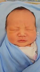 Dear healthy and cute baby Yuna Sean. The name Yuna means gentle & kind,  while Sean means God is gracious.
