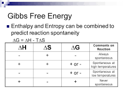 What Is Meaning Of All The Symbpls In Gibbs Free Energy