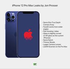 Iphone 12 Pro Pro Max Leaks Concept In 2020 Midnight Blue Iphone Apple