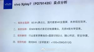 Vivo Xplay7 Said to Be First Smartphone ...