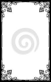 Download 4,300+ royalty free restaurant menu borders vector images. Blank Template Of Menu Card Background With Frame A Cute And Fancy Page Frame For Restaurant Menu Card Design Restaurant Menu Card Menu Design Template