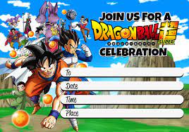Maybe you would like to learn more about one of these? Amazon Com Dragon Ball Z Invitation Cards 20 Fill In Invites For Kids Birthday Bash And Theme Party 10x15 Cm Postcard Style Home Kitchen
