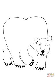 Polar Bear Polar Bear What Do You Hear Super Coloring Polar Bear Coloring Page Polar Bear Color Bear Coloring Pages